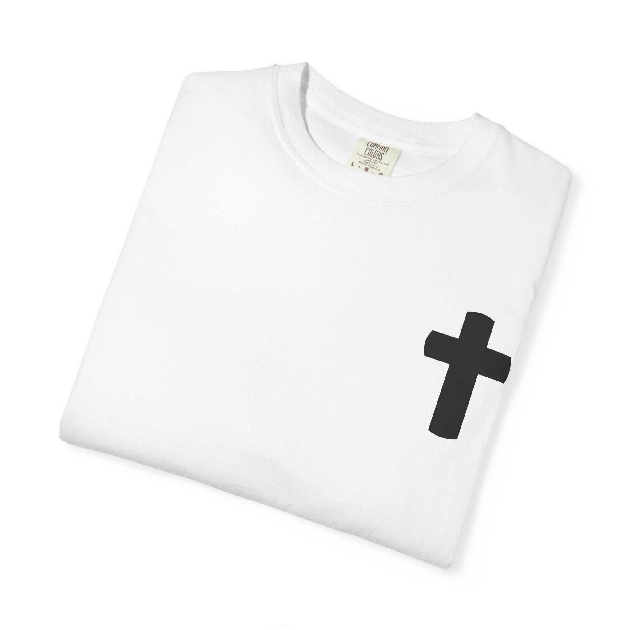 Christian Cross T-Shirt — Crucifix Silhouette Graphic Tee